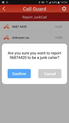 Call Guard android App screenshot 2