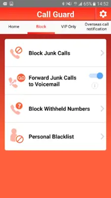 Call Guard android App screenshot 3